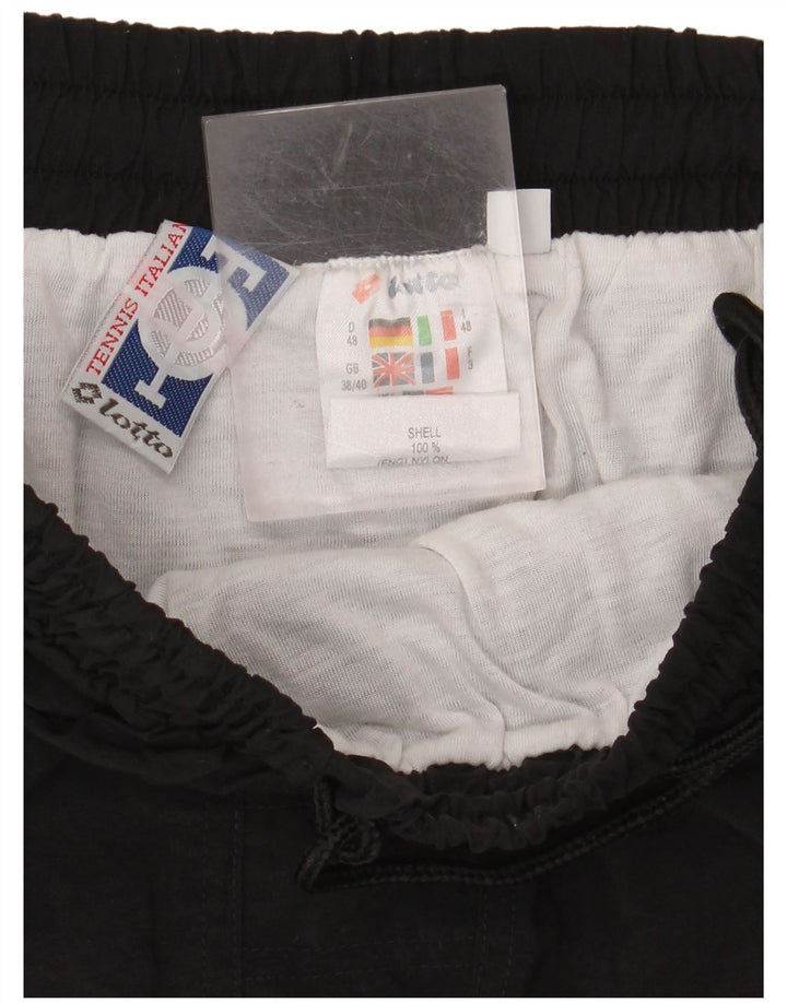 Pantaloncini sportivi da uomo LOTTO UK 38/40 Nylon nero medio