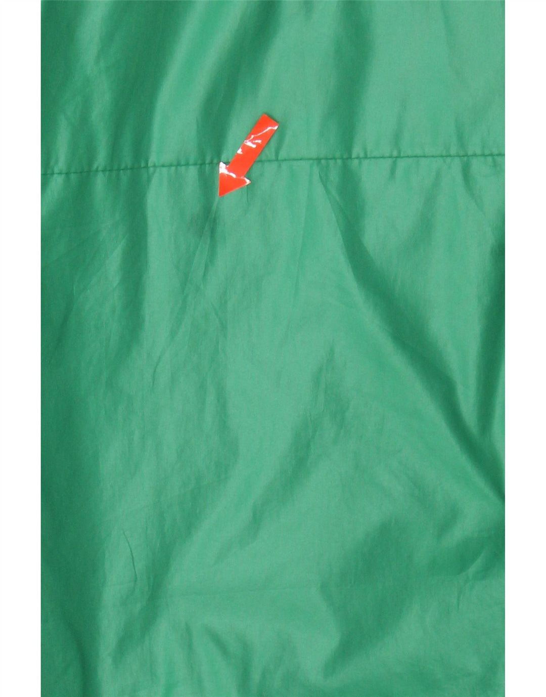 CONVERSE Mens Hooded Rain Jacket UK 36 Small Green Polyester Vintage Converse and Second-Hand Converse from Messina Hembry 