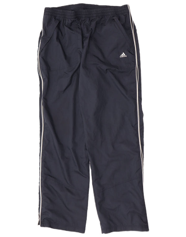Pantaloni da tuta da uomo Adidas 2XL poliestere blu navy