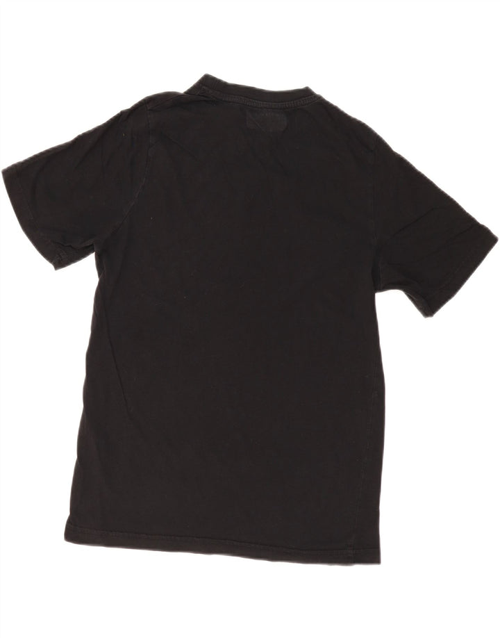T-shirt grafica da uomo Kappa Top Small in cotone nero