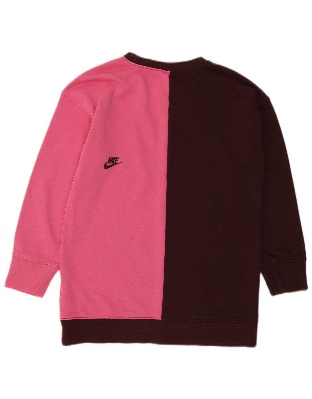 Felpa grafica per ragazze Nike, maglione, 10-11 anni, colore marrone medio
