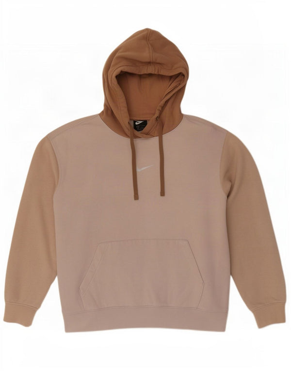 Felpa con cappuccio oversize da donna Nike UK 16 Large multicolore Colourblock