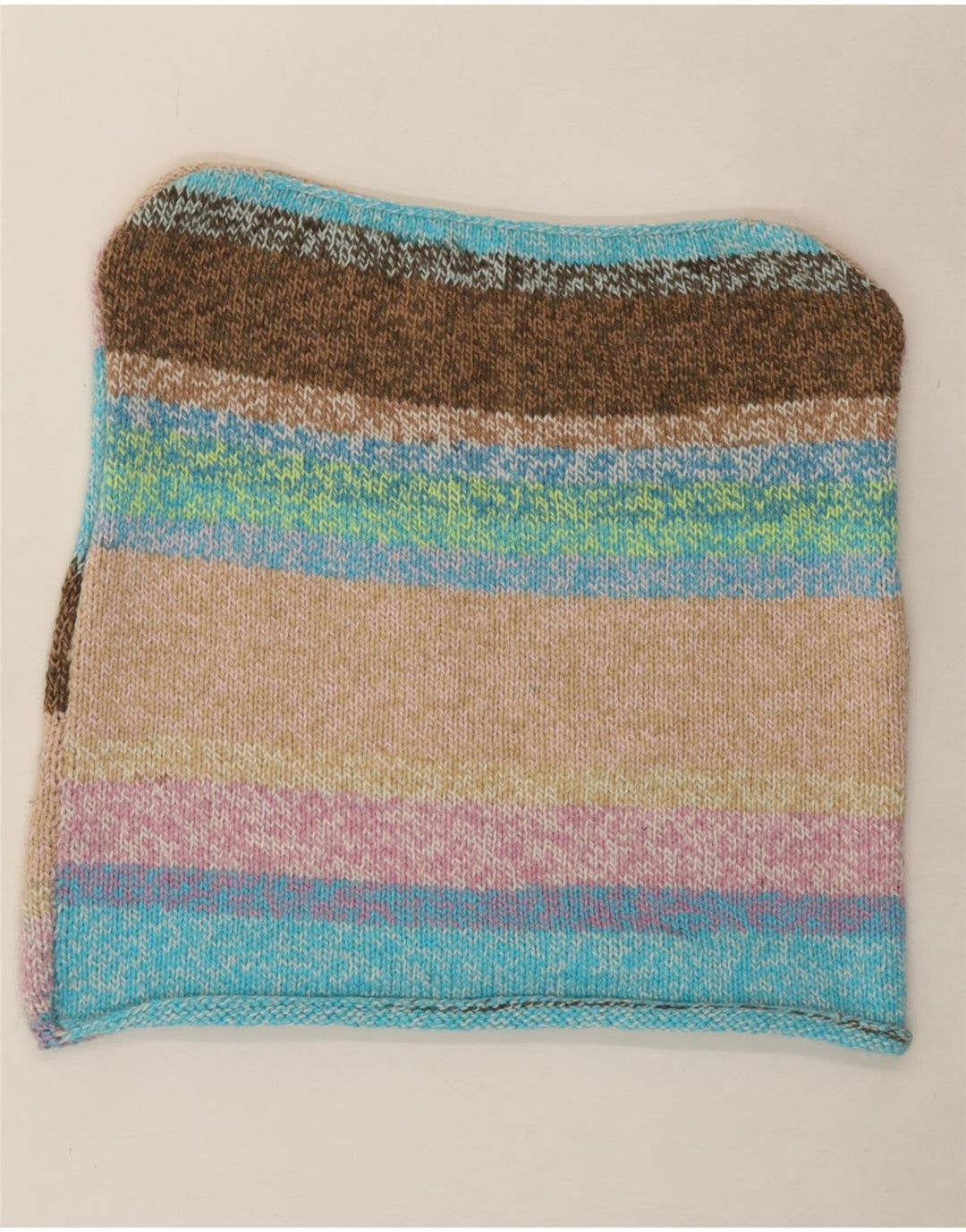 VINTAGE Womens Vest Tank Top UK 16 Large Multicoloured Striped Vintage Vintage and Second-Hand Vintage from Messina Hembry 