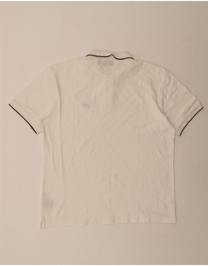 Polo da uomo FILA XL in cotone bianco