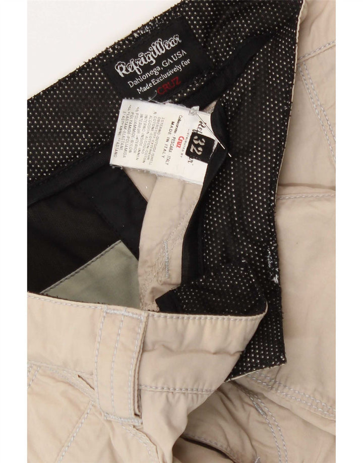 Pantaloncini chino da uomo Refrigiwear W32 cotone beige medio