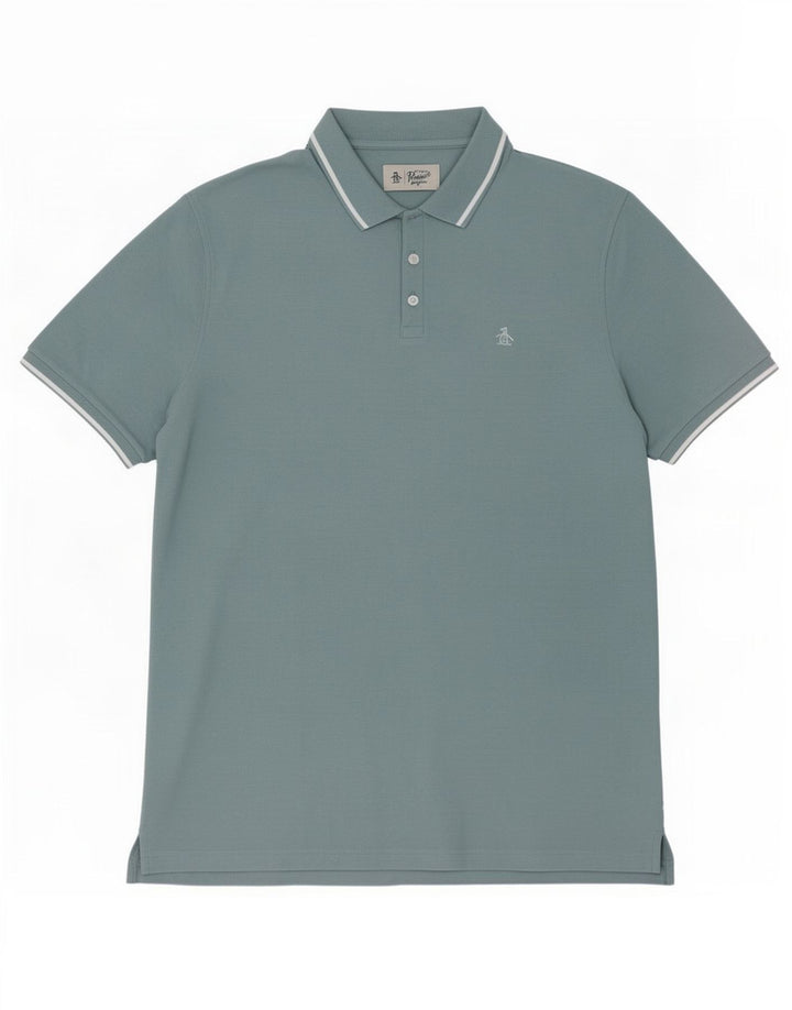 Polo da uomo Penguin 2XL in cotone blu