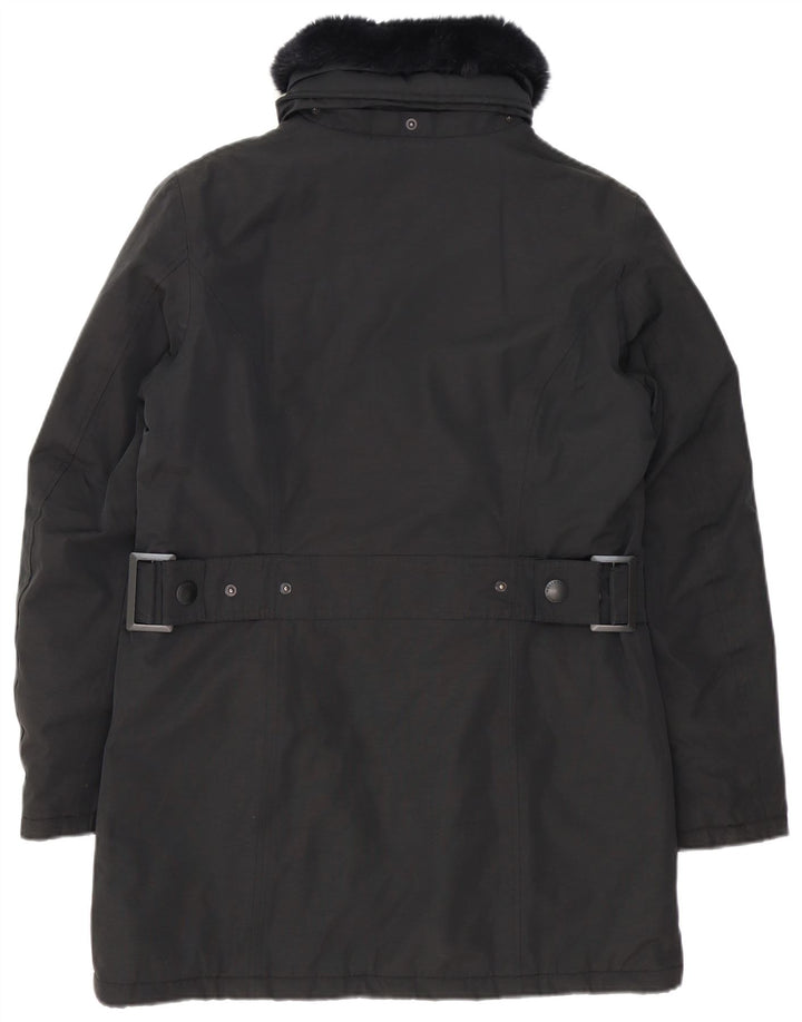 Cappotto imbottito da donna Wellensteyn UK 14 cotone nero medio