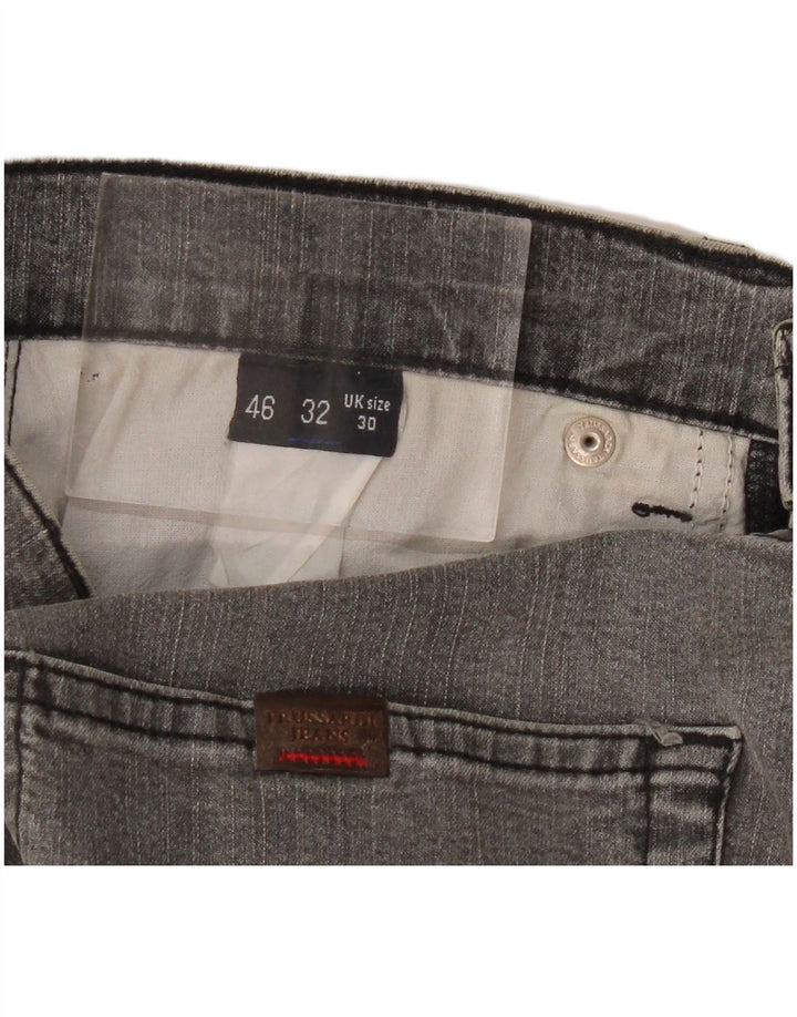 Pantaloncini Denim Donna Trussardi W30 Grigio Medio