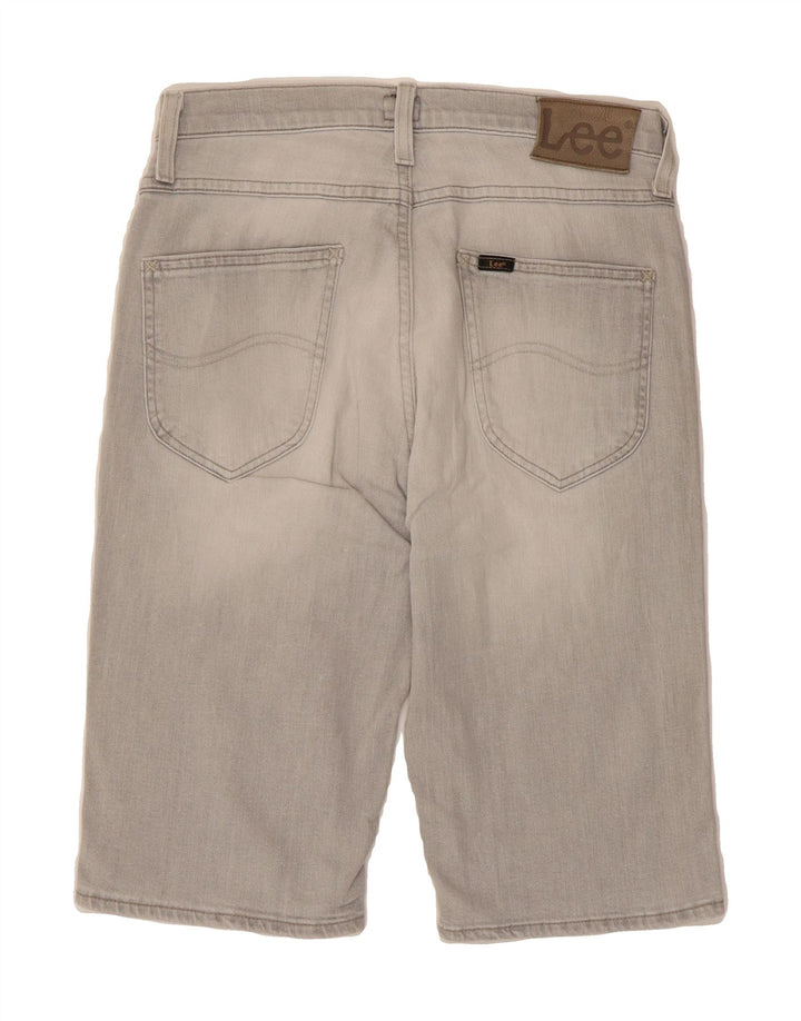 LEE Mens Denim Bermuda Shorts W28 Small  Grey Cotton Vintage Lee and Second-Hand Lee from Messina Hembry 