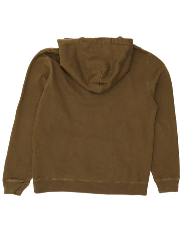 Maglione con cappuccio grafico da uomo Jack Wills in cotone verde medio