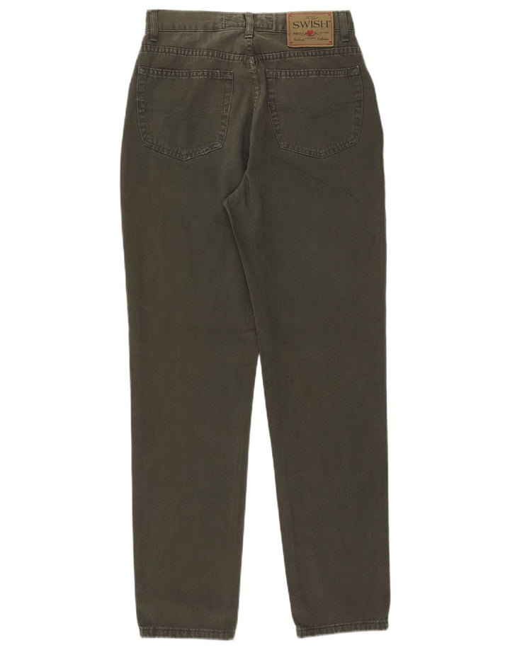 Jeans affusolati da donna Swish W29 L29 cotone kaki