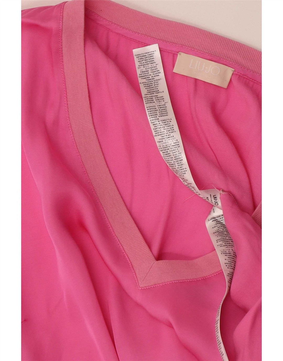 Camicetta da donna Liu Jo Top UK 10 piccola in cotone rosa