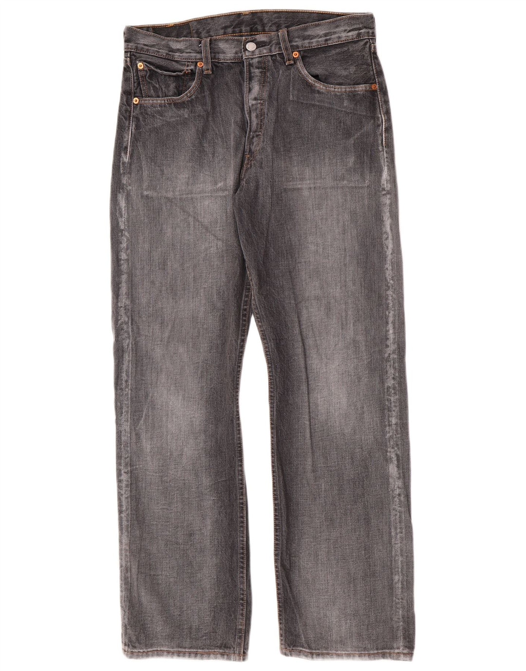 Levi's Uomo 501 Jeans dritti W32 L30 Cotone grigio