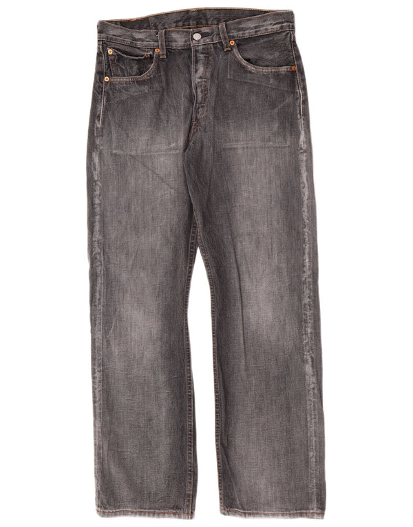 Levi's Uomo 501 Jeans dritti W32 L30 Cotone grigio