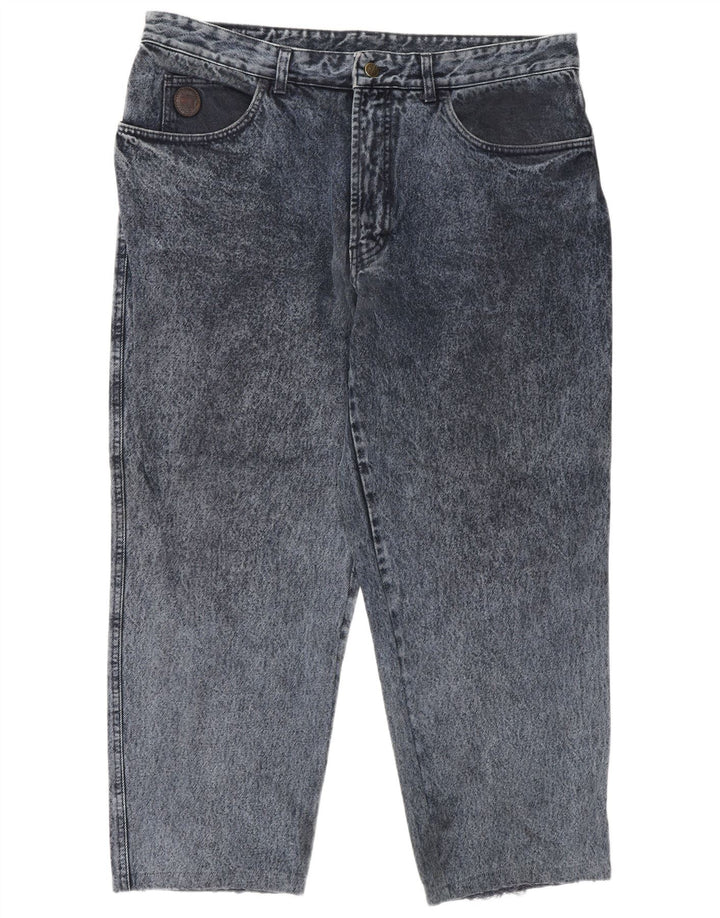 Jeans Straight Uomo Trussardi W42 L28 Cotone Blu