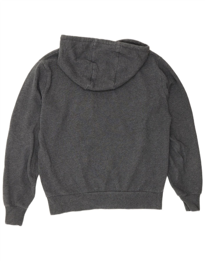 Maglione con cappuccio grafico da uomo Ellesse in cotone grigio medio