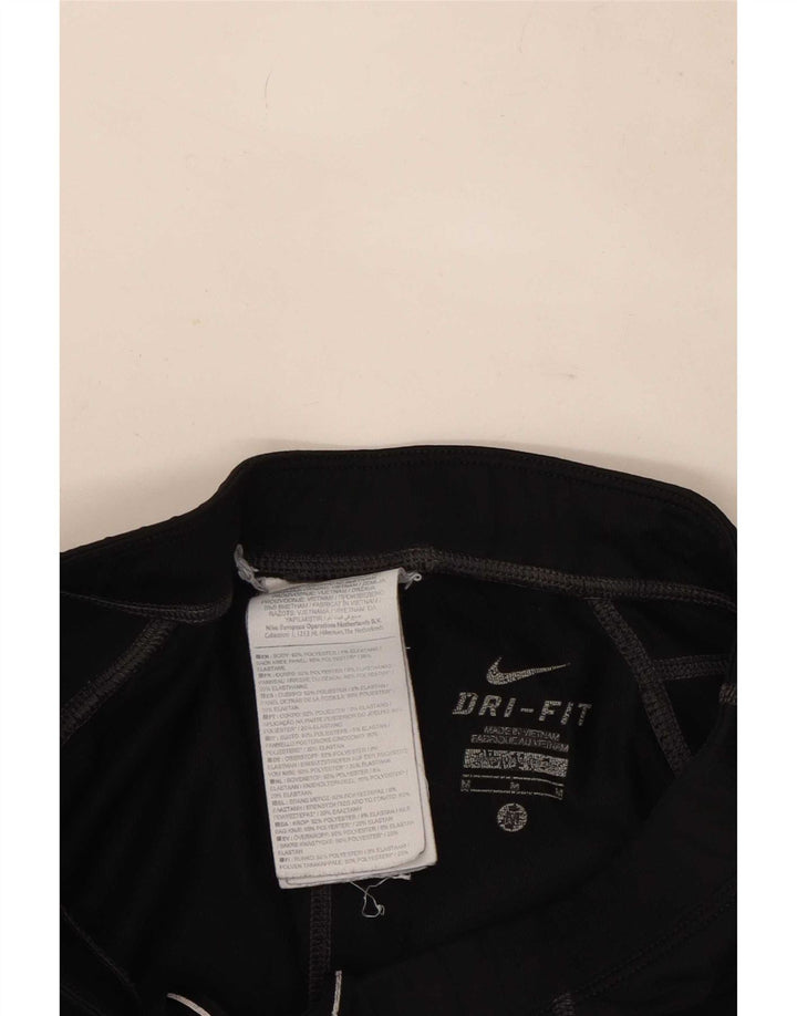 Leggings Nike Dri Fit da donna UK 12 medio nero poliestere