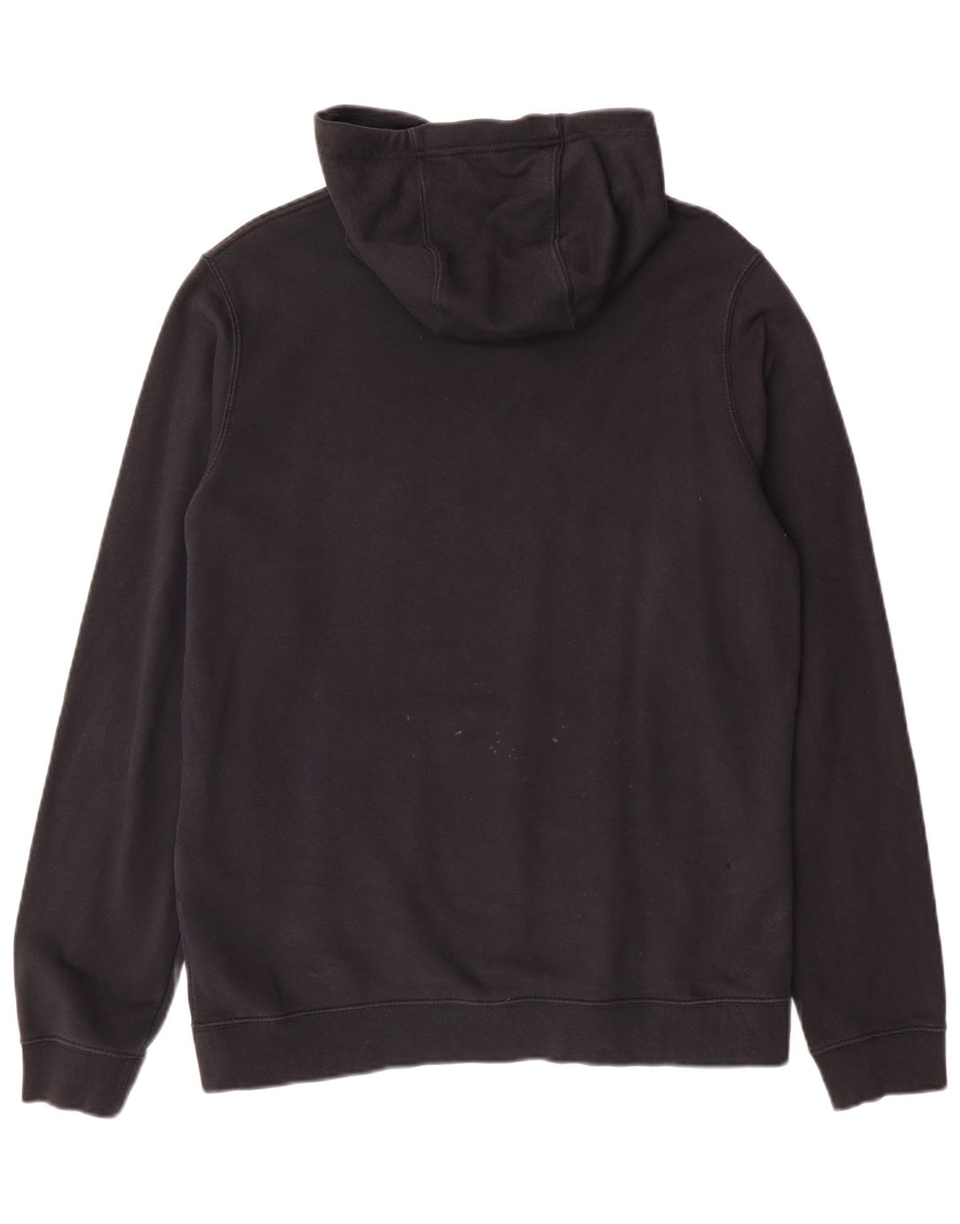 Felpa con cappuccio grafica Nike da uomo in cotone nero medio