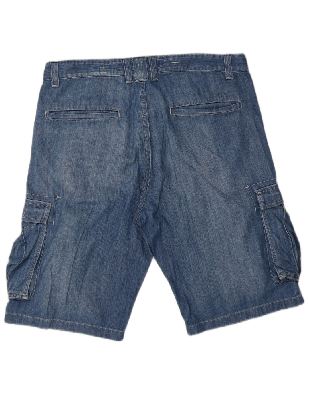 Pantaloncini cargo da uomo Lee Bermuda W34 grande cotone blu