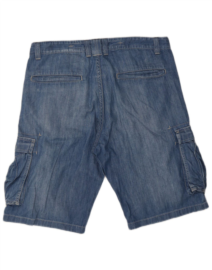 Pantaloncini cargo da uomo Lee Bermuda W34 grande cotone blu