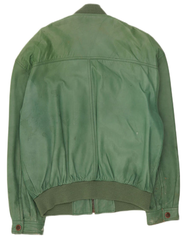 Giacca in Pelle Uomo C.Comberti IT 50 Large Pelle Verde