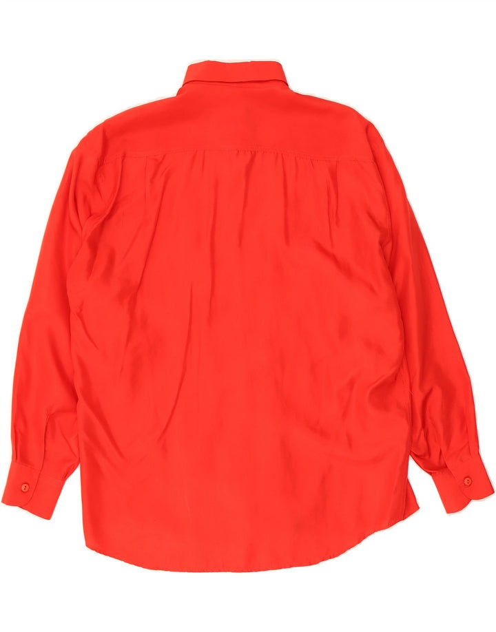 ENARA CAMICECE Womens Oversized Shirt Blouse IT 42 Medium Red Vintage Enara Camicece and Second-Hand Enara Camicece from Messina Hembry 