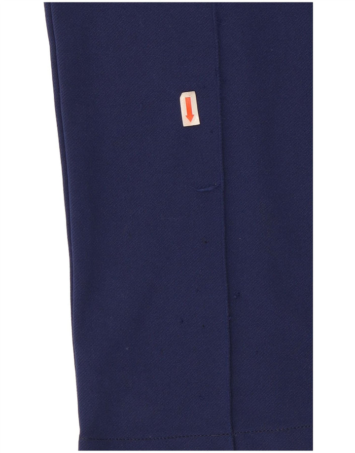 Pantaloni da tuta da donna Sergio Tacchini UK 8 Small Poliestere blu navy