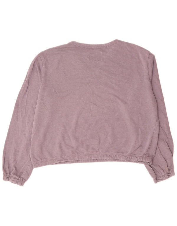 Felpa oversize da donna Champion UK 18 XL cotone viola