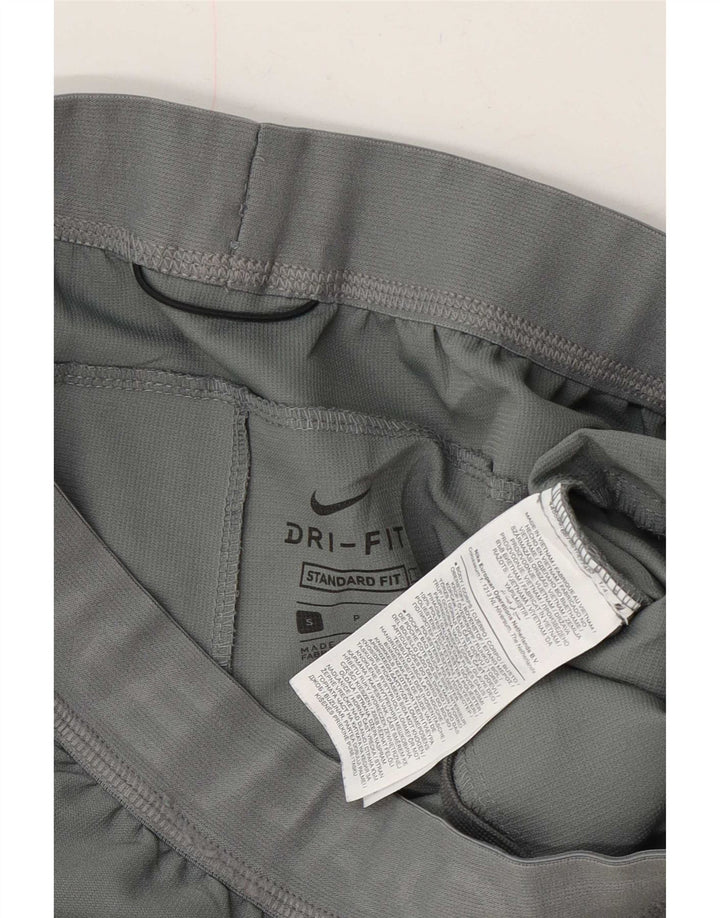 Pantaloncini sportivi Nike Dri Fit Graphic Standard da uomo piccoli in poliestere grigio