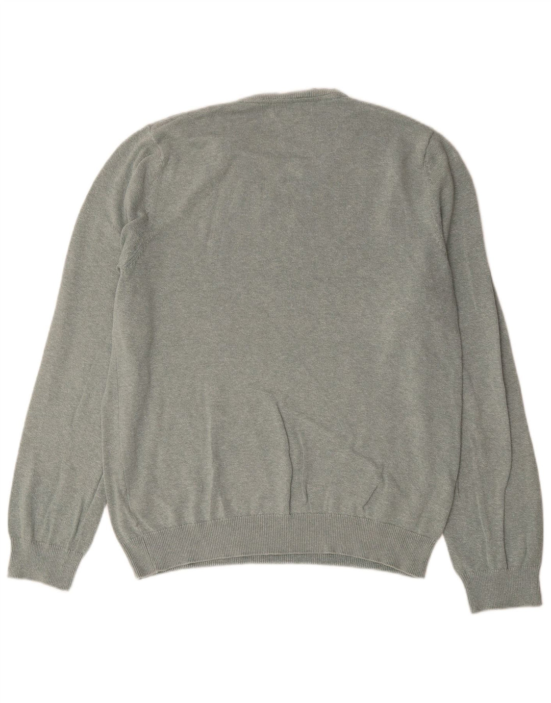 Maglione da uomo con scollo a V Marks & Spencer grande in cotone verde