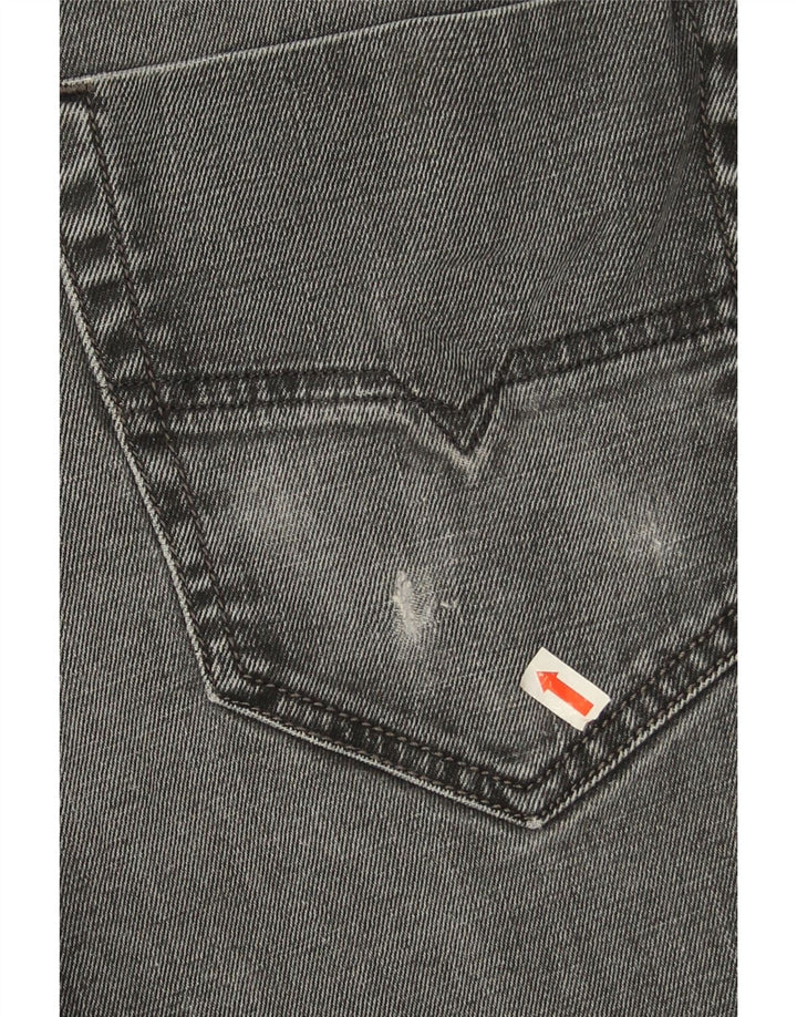Jeans slim da uomo Diesel W32 L32 cotone grigio