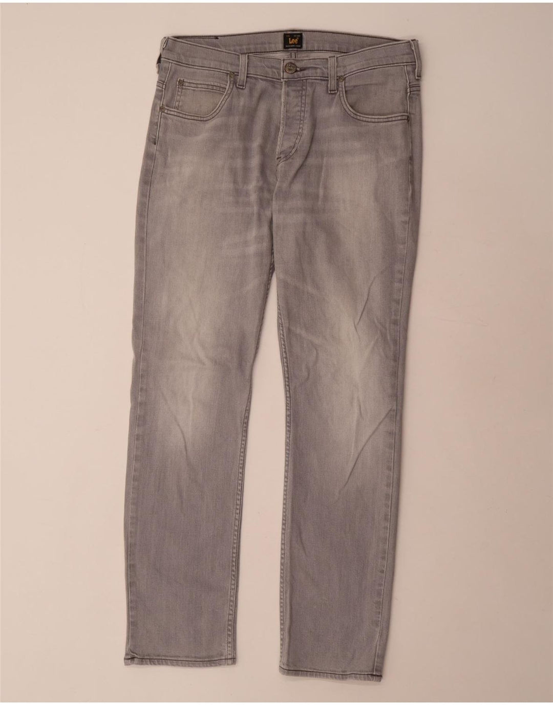 Jeans LEE Powell Slim da uomo W33 L32 in cotone grigio