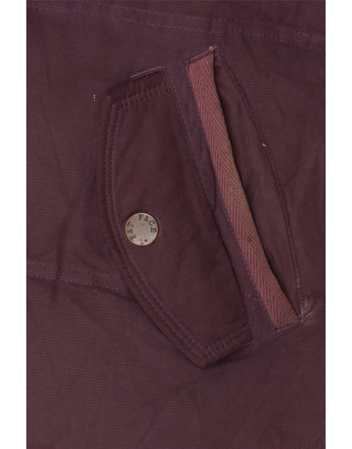 Gilet imbottito con cappuccio da donna Fat Face UK 8 piccolo poliestere viola