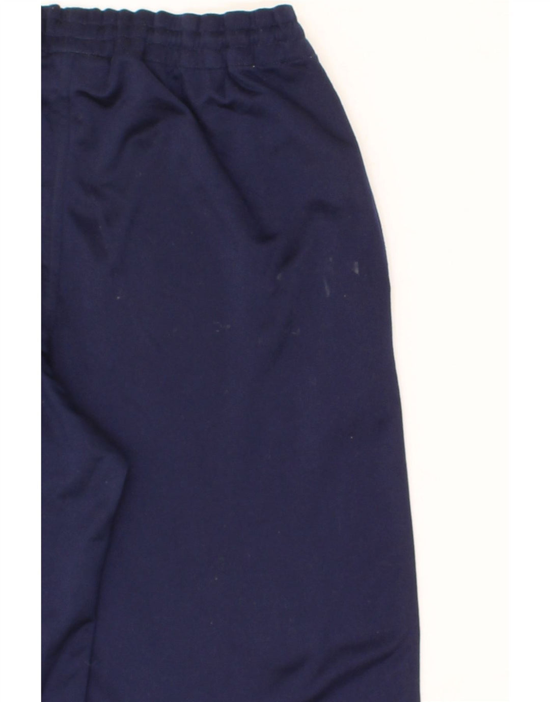 REEBOK Mens Graphic Tracksuit Trousers Medium  Navy Blue Polyester Vintage Reebok and Second-Hand Reebok from Messina Hembry 