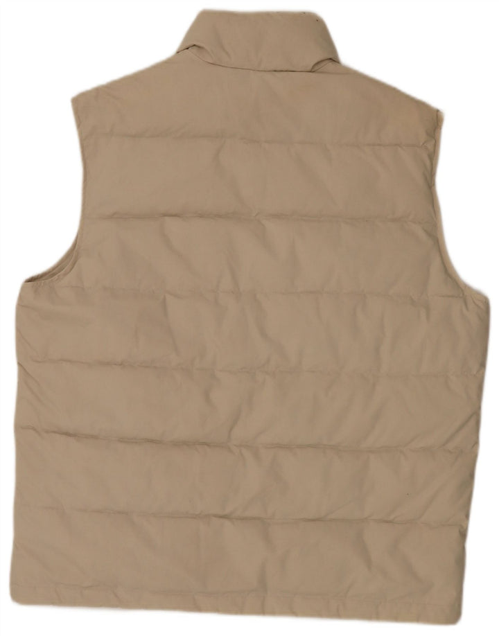 Gilet imbottito da uomo Sergio Tacchini UK 42 XL Poliestere beige
