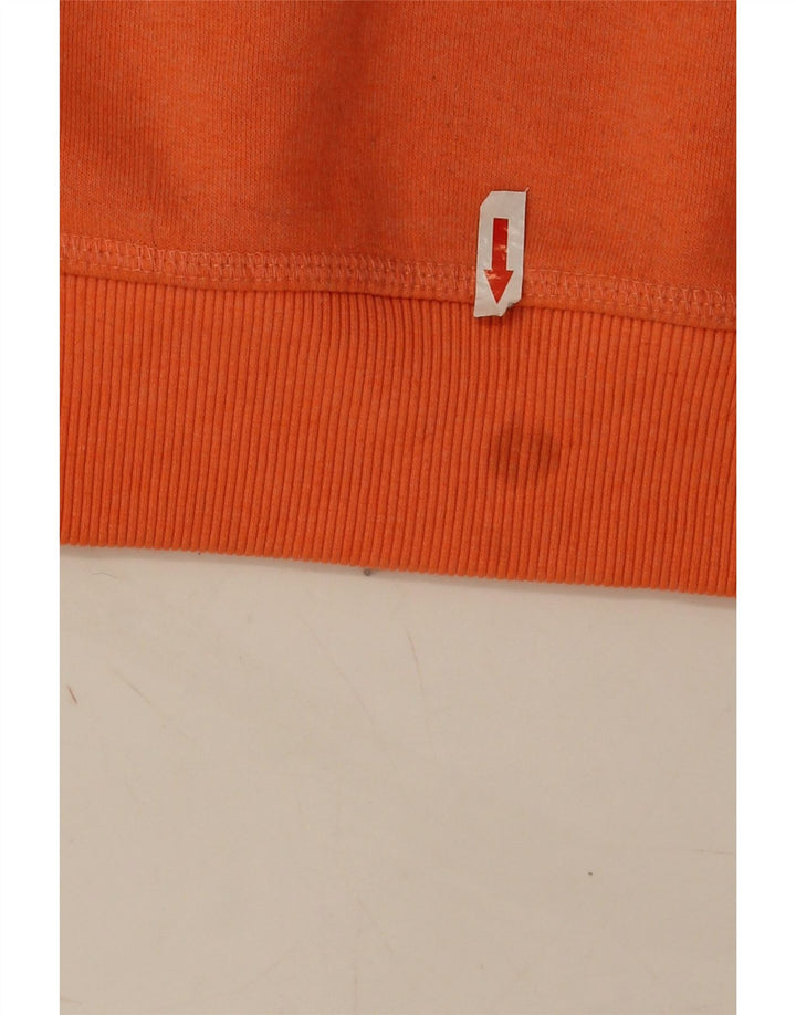 Felpa con cappuccio grafica da donna Superdry UK 10 Small Arancione Poliestere