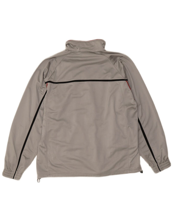 Giacca da tuta da uomo Diadora UK 40 Poliestere grigio medio