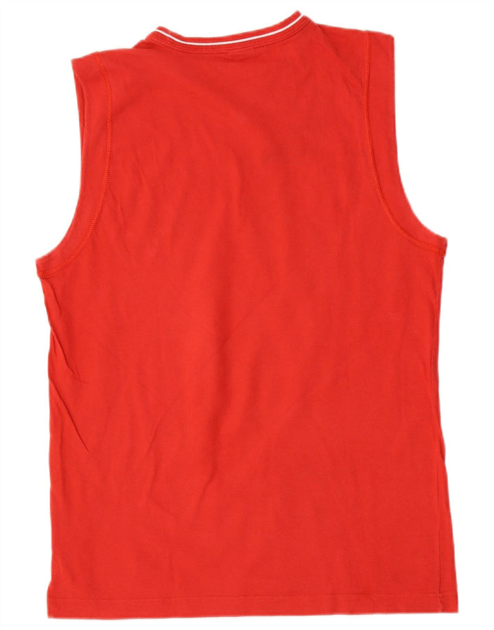 Canotta da uomo Champion Large rossa in cotone