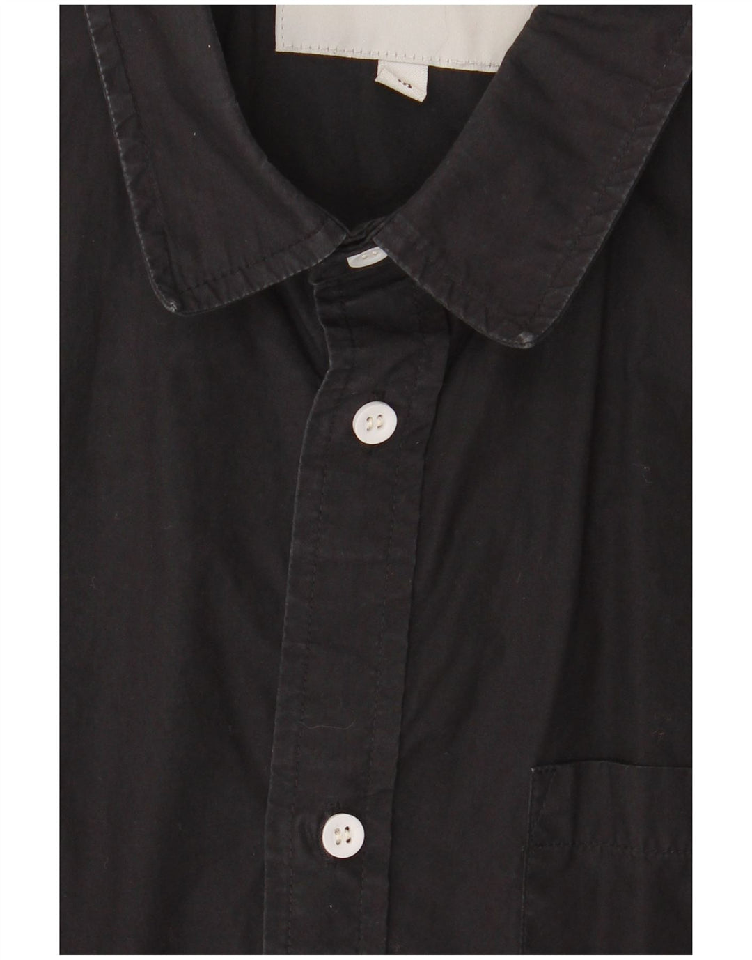 Camicia a maniche corte da uomo Carhartt in cotone nero medio