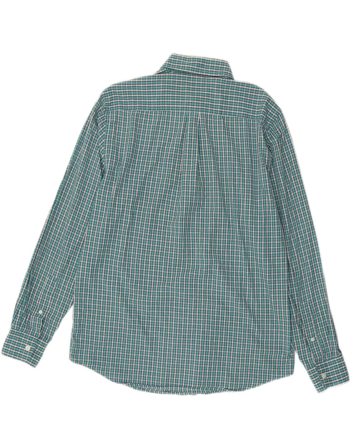 Camicia da uomo in flanella Dockers a quadri verde medio