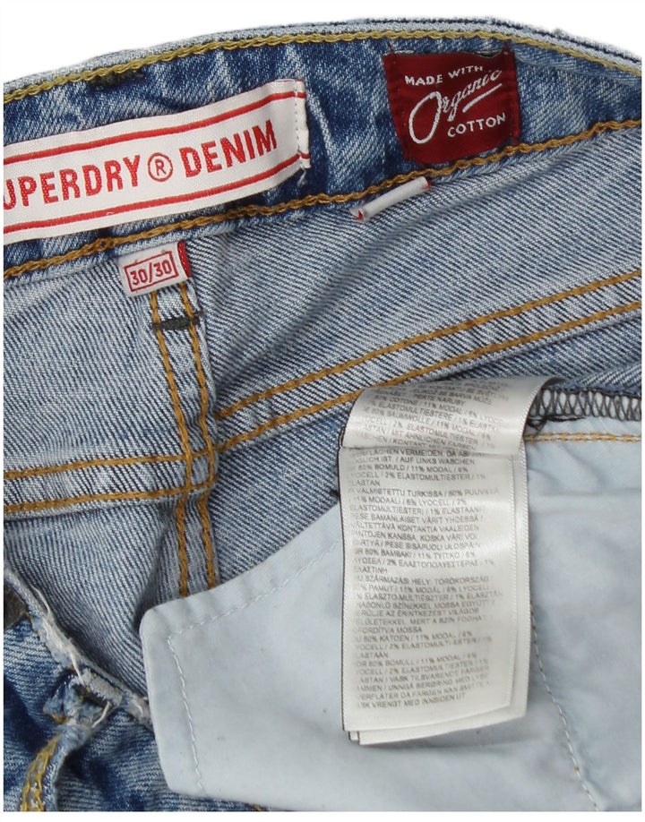 Jeans Bootcut da donna Superdry W30 L30 cotone blu