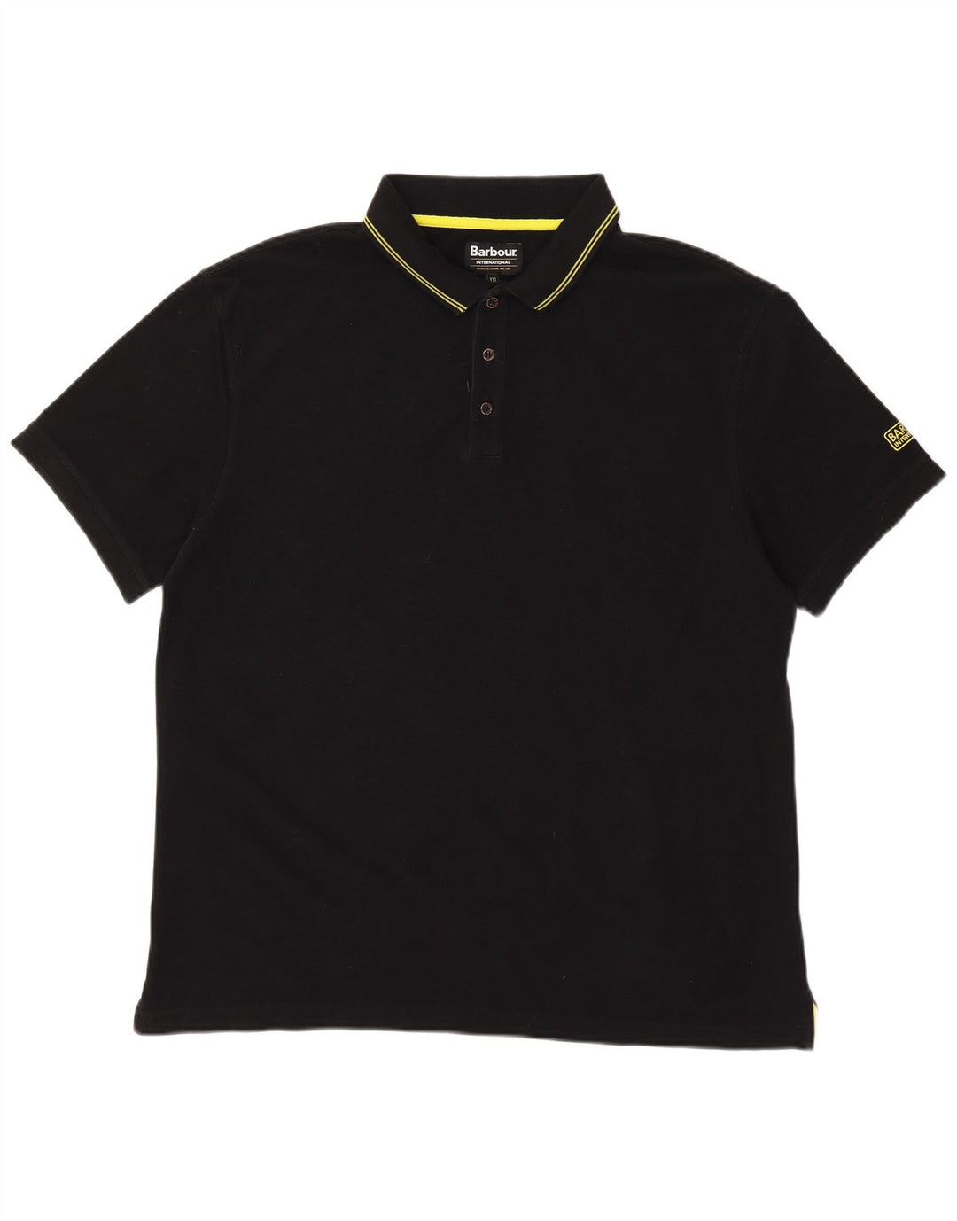 Polo Uomo BARBOUR 2XL Cotone Nero