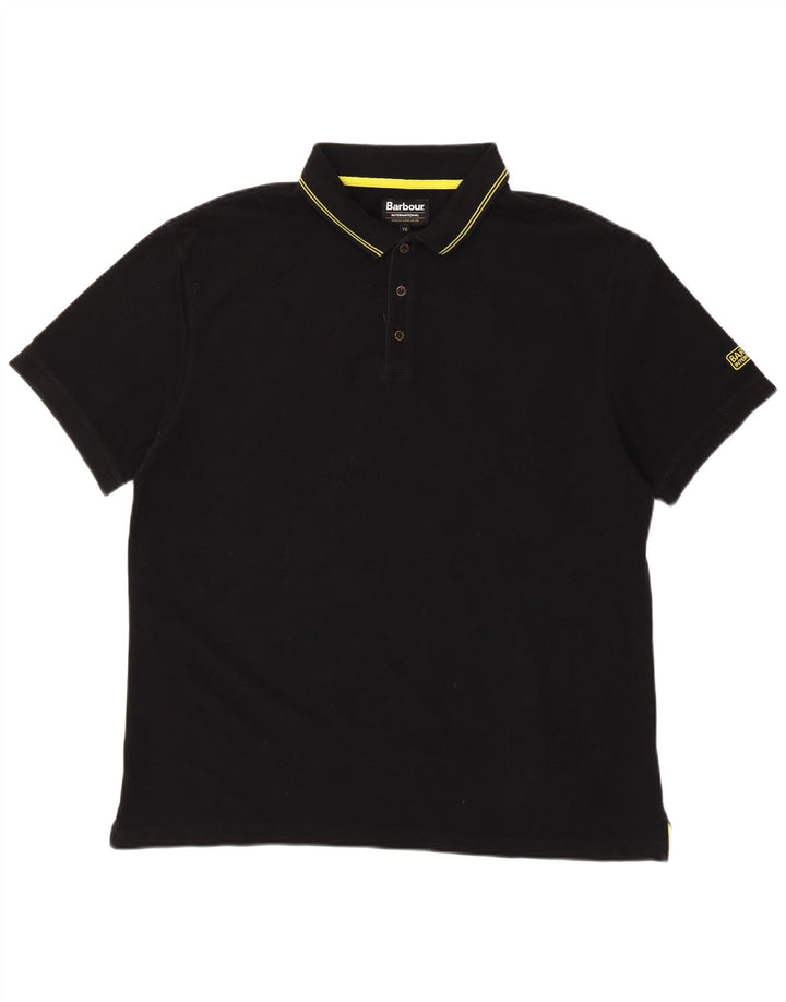 Polo Uomo BARBOUR 2XL Cotone Nero