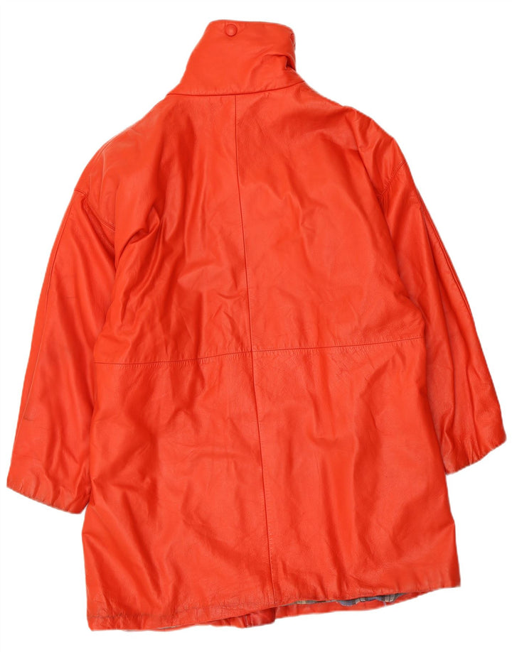 Cappotto in Pelle Donna Igi & Igi IT 42 Rosso Medio