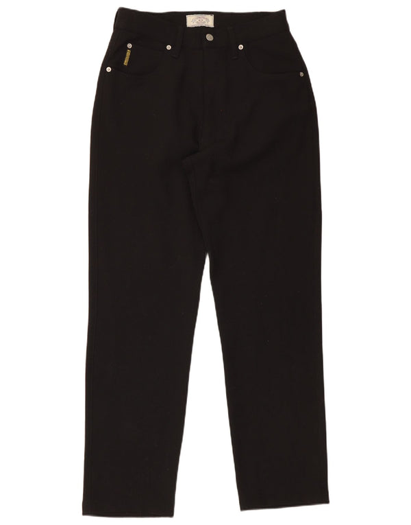 Pantaloni casual slim da donna Armani W31 L31 in lana nera