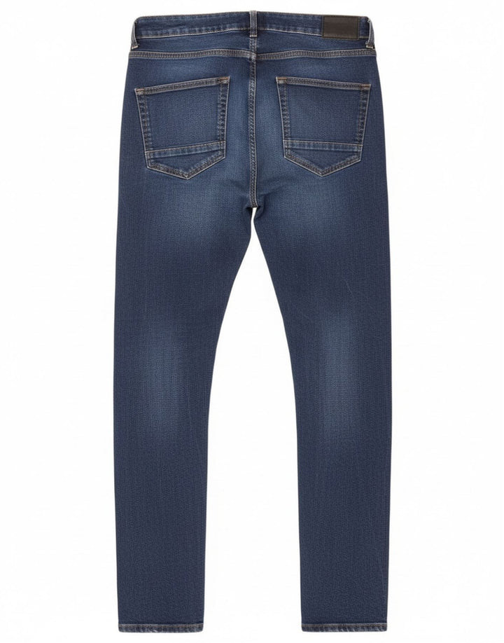 Jeans skinny da uomo Bench W34 L34 in cotone blu