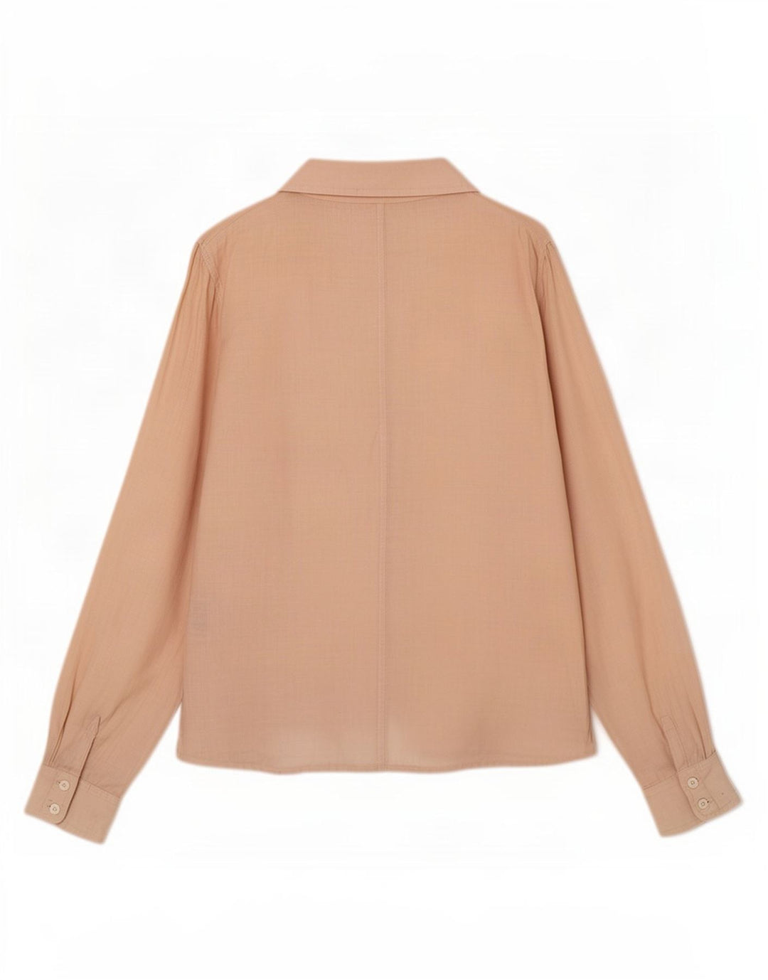 Gant Camicia da donna con volant sul davanti UK 16 Grande lino beige