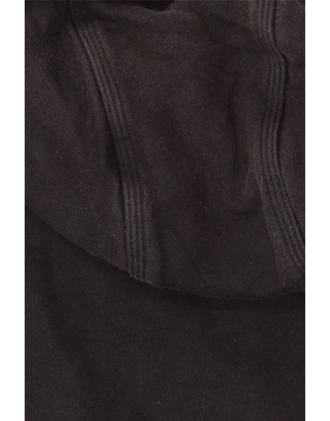 Felpa con cappuccio e zip Nike da uomo piccola in cotone nero