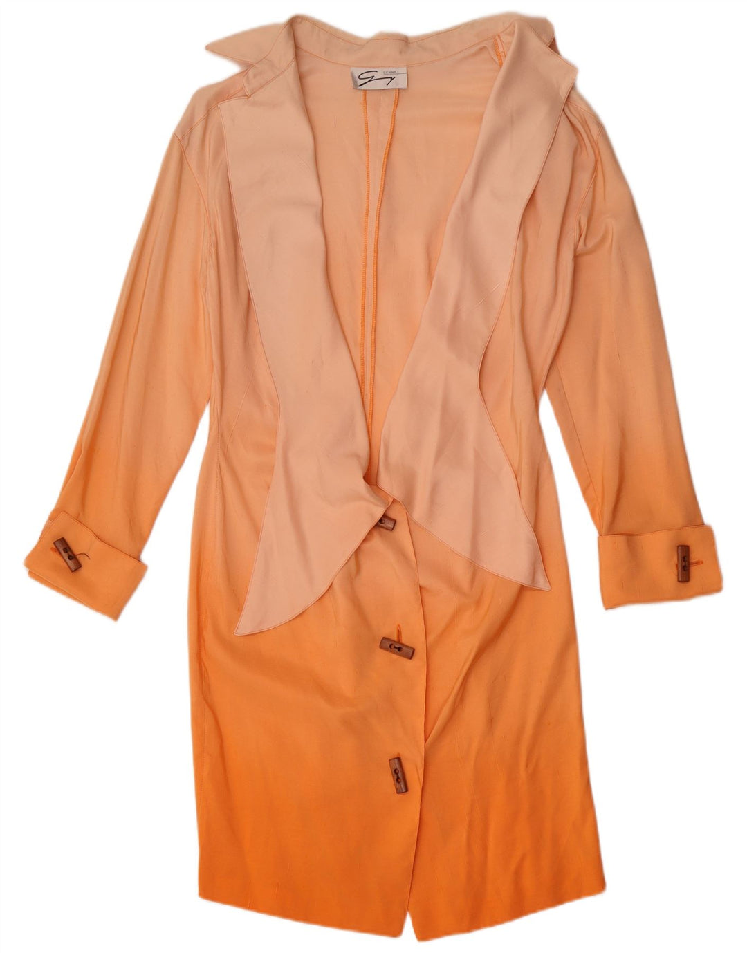 Abito camicia da donna Genny US 8 arancione medio