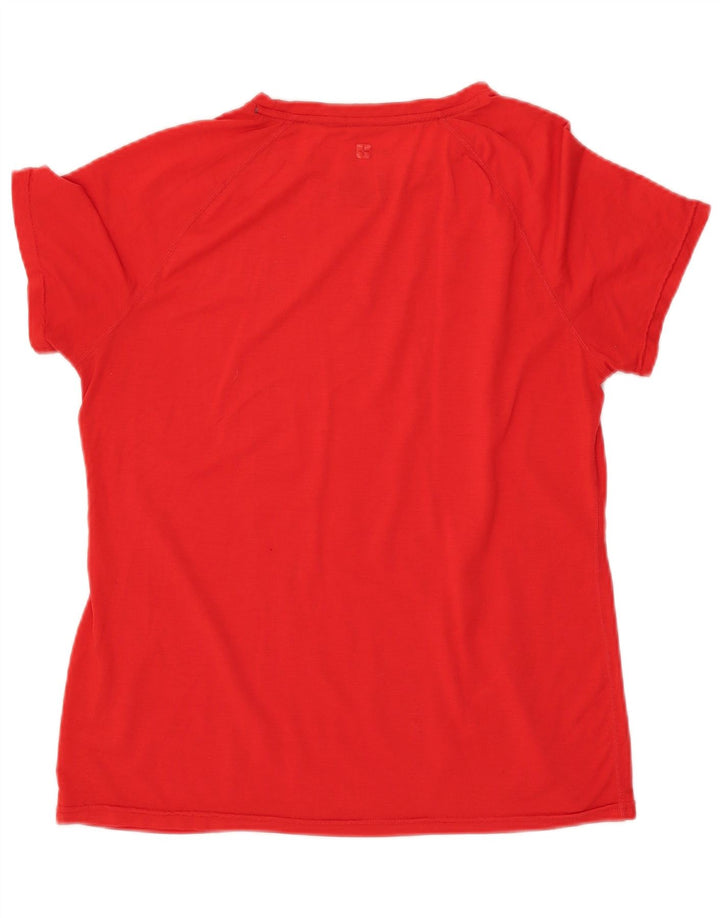 MOUNTAIN WAREHOUSE T-shirt IsoCool da donna Top UK 16 Large Rosso